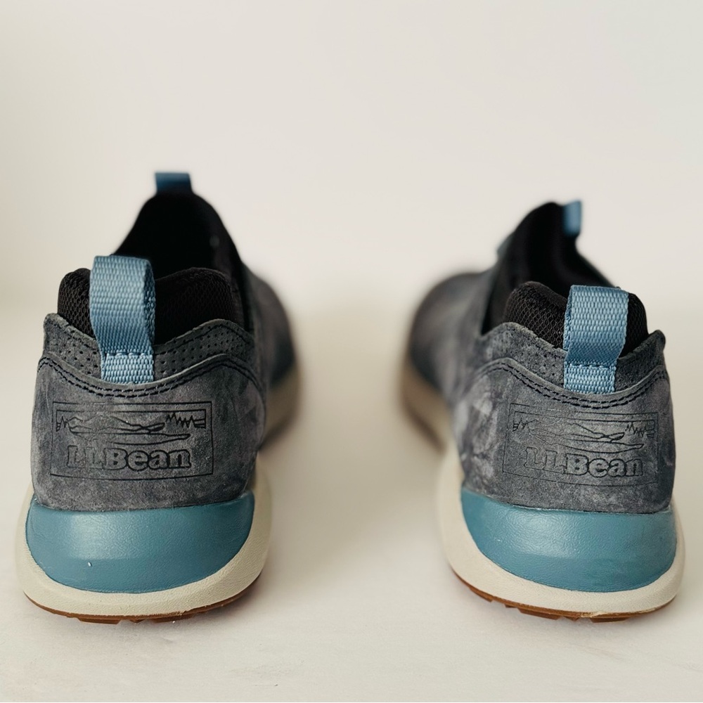 L.L. Bean Gray and Blue Comfortable‎ Outdoor Athletic Shoes Sz10 - Picture 4 of 7